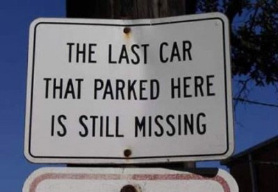 Car-Parking-Funny-Sign-Board