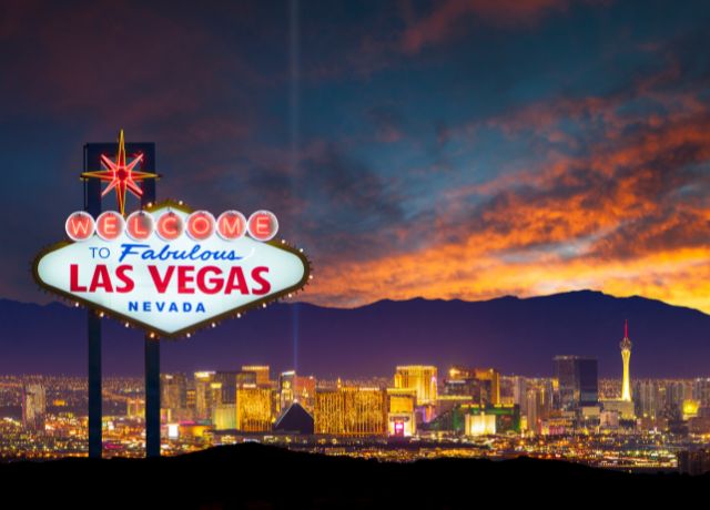 Las Vegas sign from Canva