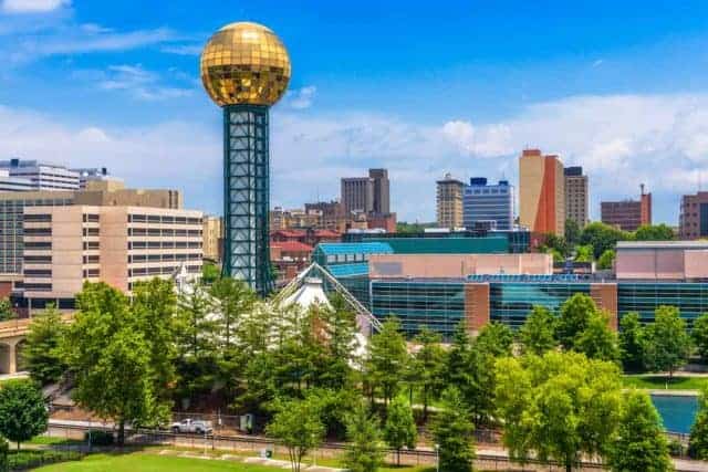 Knoxville, TN - site of 2021 Global TapRooT® Summit