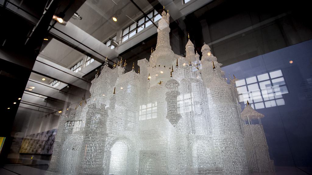 world's largest glass blown castle bad day
